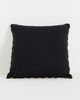 Anthropologie Agatha Embroidered Black Cat Indoor/Outdoor Pillow - 3