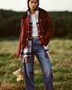Anthropologie AGOLDE Luna Pieced High-Rise Tapered Jeans - 1