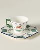Anthropologie Alana Stoneware Dessert Plate - 4
