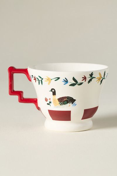 Anthropologie Alana Stoneware Mug