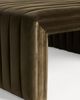 Anthropologie Alexander Velvet Coffee Table Ottoman - 5