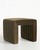Anthropologie Alexander Velvet Ottoman - 2