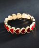 Anthropologie Alison Lou Heart Stack Ring - 1