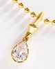 Anthropologie ALV Jewels Heidi Bezel Pendant Necklace - 2