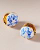 Anthropologie Ana Luisa Mini Abby Marble Huggie Earrings - 1
