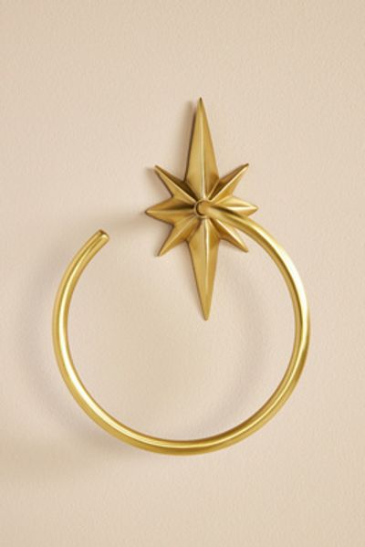 Anthropologie Arthur Star Towel Ring