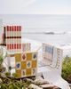 Anthropologie Aurora Flatwoven Indoor/Outdoor Floral Checkered Rug - 6