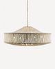 Anthropologie Belem Beaded Wood Chandelier - 2