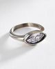 Anthropologie Bezel Oval Stone Ring - 1