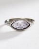 Anthropologie Bezel Oval Stone Ring - 2