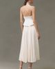 Anthropologie BHLDN Satin Corset and Pleated Midi Skirt Set - 2