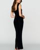 Anthropologie BHLDN Velvet Cap Sleeve Maxi Dress - 3