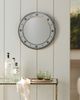 Anthropologie Bistro Tile Round Gallery Wall Mirror - 1