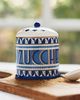 Anthropologie Bistro Tile Stoneware Sugar Serve Set: Italia Edition - 1