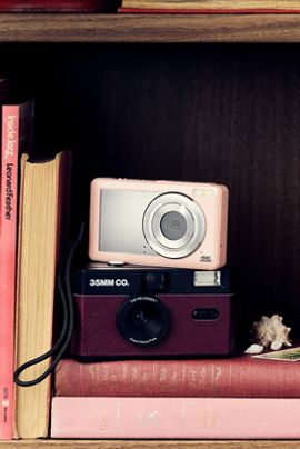 Anthropologie Blush Digicam Digital Camera with Vanity Mirror