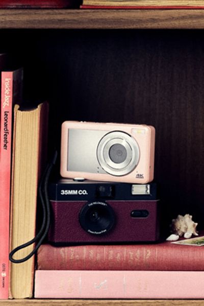 Anthropologie Blush Digicam Digital Camera with Vanity Mirror