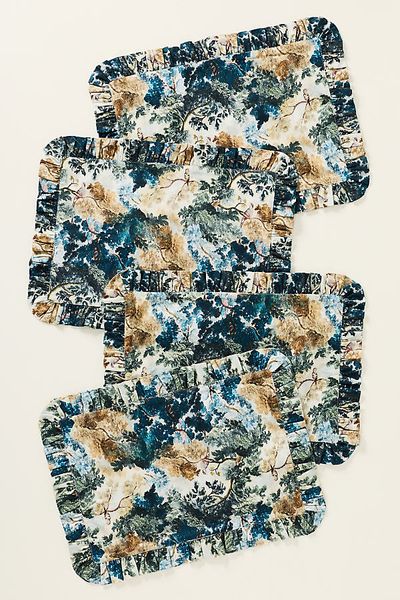 Anthropologie Brynn Patterned Placemat