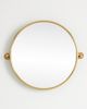 Anthropologie Burnish Brass Mirror - 5