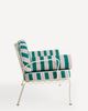 Anthropologie Business & Pleasure Co. The Al Fresco Love Seat Cushion Slipcover Set - 5