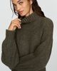 Anthropologie By Anthropologie Cashmere Wool Cinched Sweater - 2