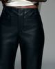 Anthropologie By Anthropologie Faux Leather Mid Rise Pants - 2