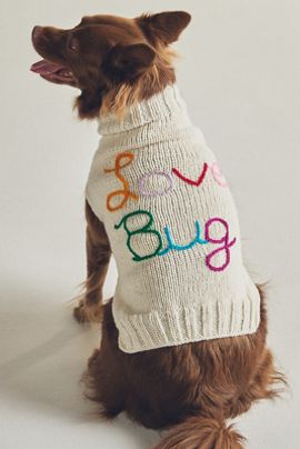 Anthropologie By Anthropologie Valentine's Day Pet Sweater