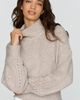 Anthropologie By Anthropologie Wool Cashmere Cinched Hem Sweater - 1