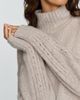 Anthropologie By Anthropologie Wool Cashmere Cinched Hem Sweater - 3