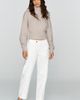 Anthropologie By Anthropologie Wool Cashmere Cinched Hem Sweater - 4