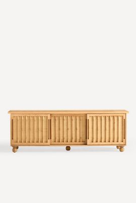 Anthropologie Cassia Raffia Media Cabinet