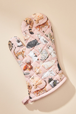 Cat Breeds A-Z Oven Mitt - Thumbnail 5