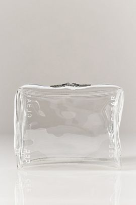 Anthropologie CEE CLEAR Large Cosmetic Bag