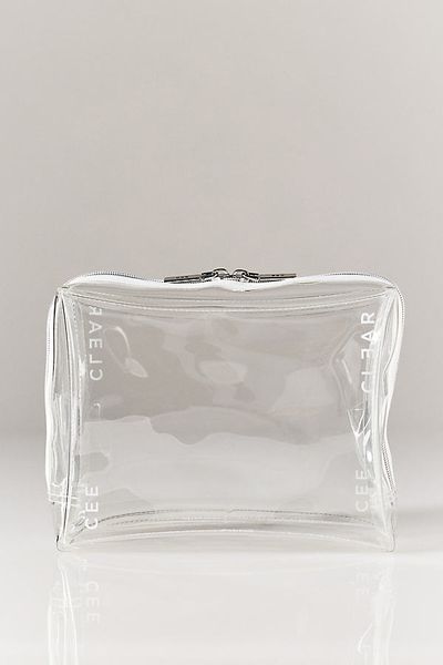 Anthropologie CEE CLEAR Large Cosmetic Bag