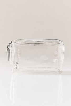 Anthropologie CEE CLEAR Mini Cosmetic Bag