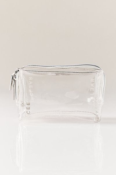 Anthropologie CEE CLEAR Mini Cosmetic Bag