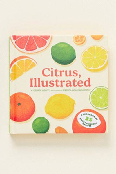Anthropologie Citrus, Illustrated Hardcover Cookbook