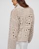 Anthropologie Claret Crosette Cotton Wool Blend Cardigan - 3
