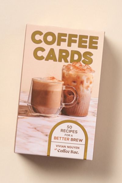 Anthropologie Coffee Cards: 50 Recipes for a Better Brew