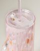 Anthropologie Confetti Glass Tumbler with Handle - 2