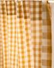 Anthropologie Cotton Linen Gingham Cafe Curtain, Set of 2 - 2