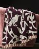 Anthropologie Cotton Spooky Garden Knit Throw - 1