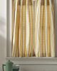 Anthropologie Cotton Woven Stripe Café Curtains, Set of 2 - 1