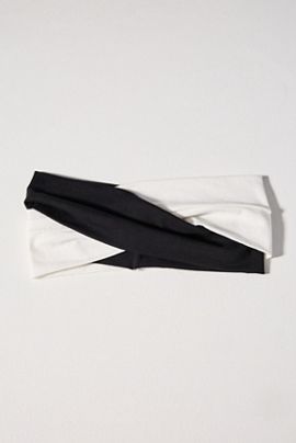 Anthropologie Cross Front Contrast Headband