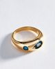 Anthropologie Crystal Triad Ring - 1