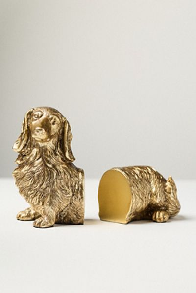 Anthropologie Dachshund Bookends