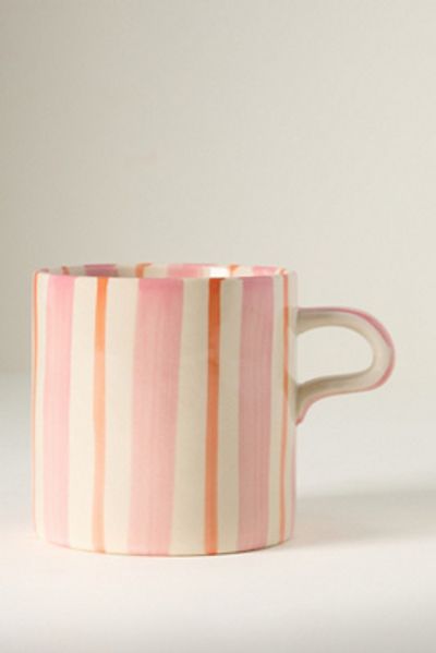 Anthropologie Daily Stripe Mug