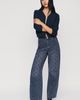 Anthropologie Damson Madder Felix Mid-Rise Barrel-Leg Jeans - 1