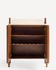 Anthropologie Dawn Marble-Top Bar Cabinet - 3