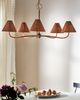 Anthropologie Delphine Rattan Chandelier - 1