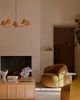 Anthropologie Delphine Rattan Chandelier - 10